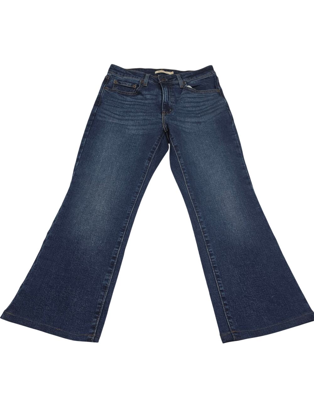 Levi’s 725 Kick Bootcut Jeans Women’s 29x27 High Rise Dark Wash Stretch Denim